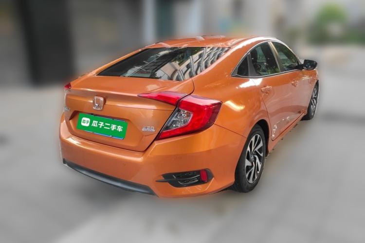 Used Honda Civic 2016 220TURBO CVT Luxury Edition Rear Right 45 Deg