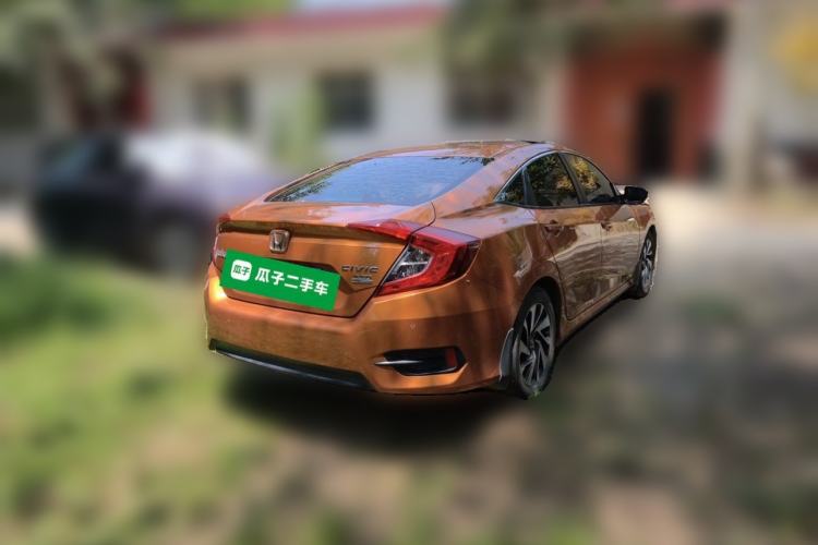Used Honda Civic 2016 220TURBO CVT Luxury Edition Rear Right 45 Deg