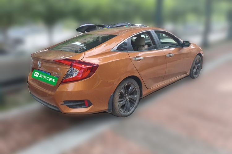 Used Honda Civic 2016 220TURBO CVT Prestige Edition Rear Right 45 Deg