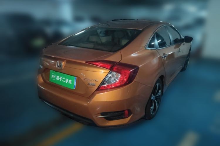 Used Honda Civic 2016 220TURBO CVT Prestige Edition Rear Right 45 Deg