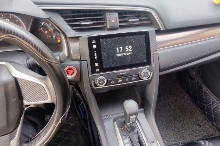 Used Honda Civic 2019 220TURBO CVT Dynamic Edition China V Emission Standard Audio And AC Panel