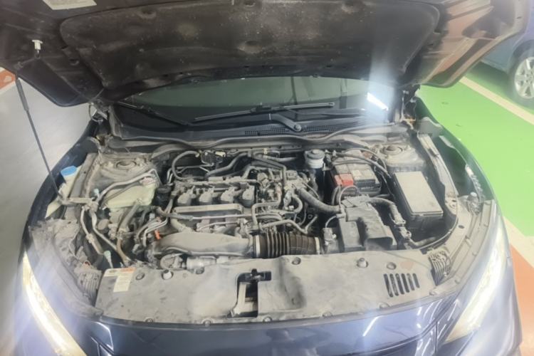 Used Honda Civic 2019 220TURBO CVT Dynamic Edition China VI Engine Bay