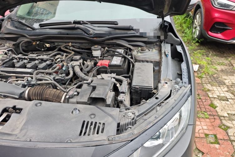 Used Honda Civic 2019 220TURBO CVT Dynamic Edition China VI Engine Bay Left