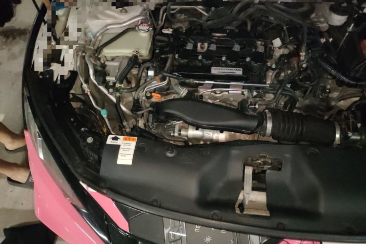 Used Honda Civic 2019 220TURBO CVT Dynamic Edition China V Emission Standard Engine Bay Right