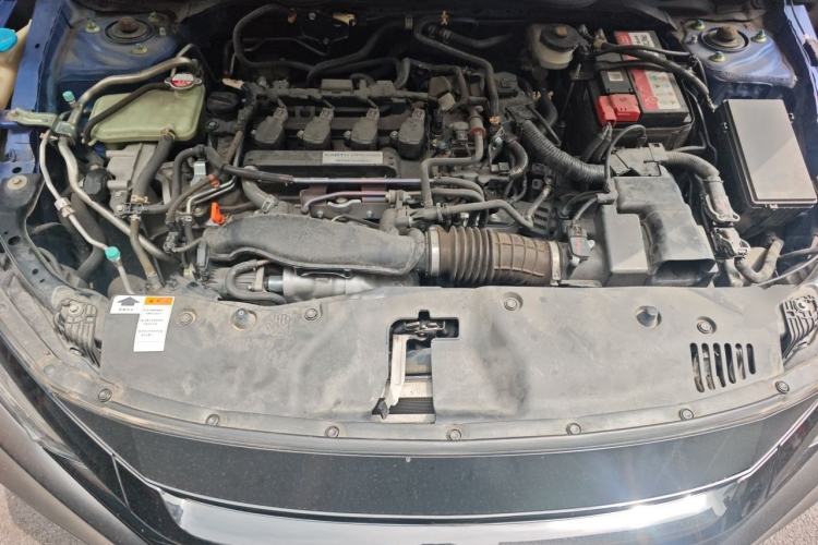 Used Honda Civic 2019 220TURBO CVT Dynamic Edition China VI Emission Standard Engine Bay
