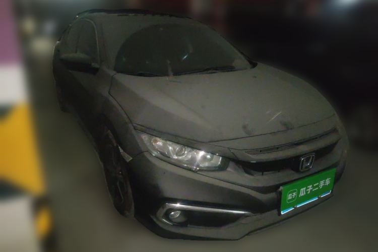 Used Honda Civic 2019 220TURBO CVT Dynamic Edition China VI Front Right 45 Deg