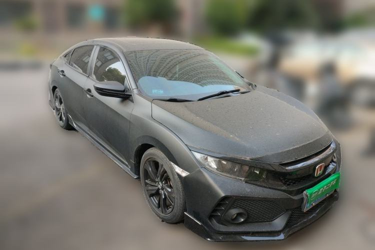Used Honda Civic 2019 220TURBO CVT Dynamic Edition China V Emission Standard Front Right 45 Deg