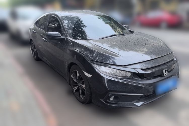 Used Honda Civic 2019 220TURBO CVT Power Edition China VI Emission Standard Front Right 45 Deg