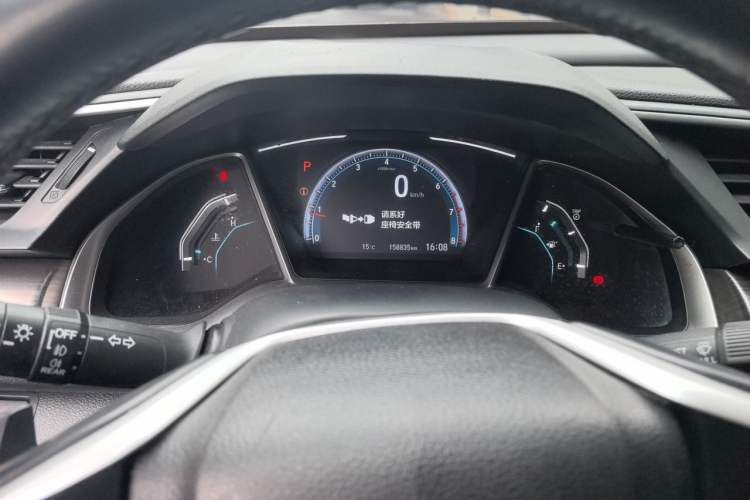 Used Honda Civic 2019 220TURBO CVT Power Edition China VI Emission Standard Instrument Cluster