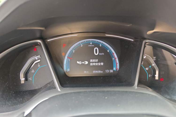 Used Honda Civic 2019 220TURBO CVT Dynamic Edition China VI Instrument Cluster