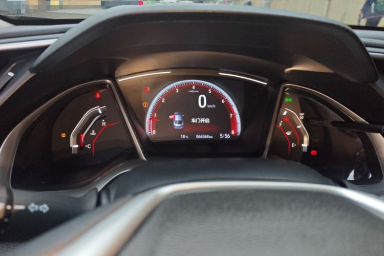 Used Honda Civic 2019 220TURBO CVT Dynamic Edition China VI Emission Standard Instrument Cluster