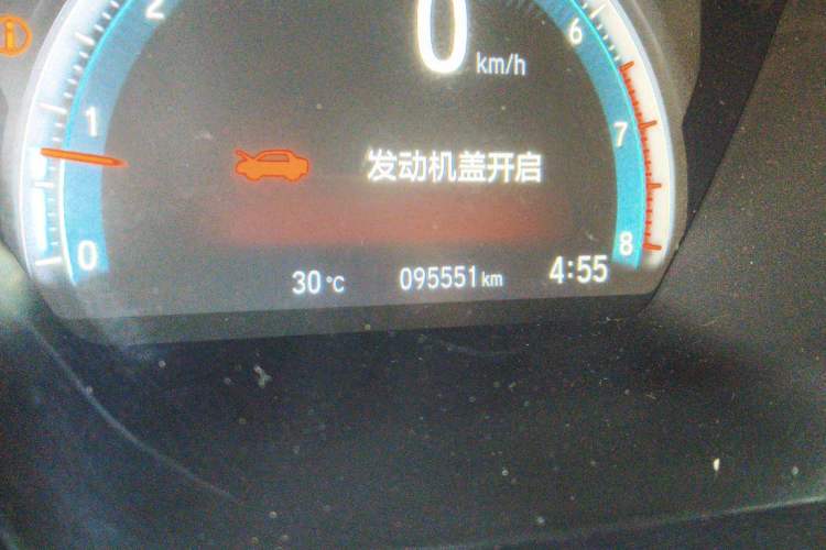 Used Honda Civic 2019 220TURBO CVT Dynamic Edition China VI Odometer Close Up