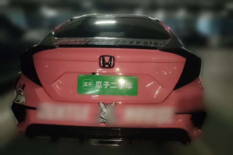 Used Honda Civic 2019 220TURBO CVT Dynamic Edition China V Emission Standard Rear