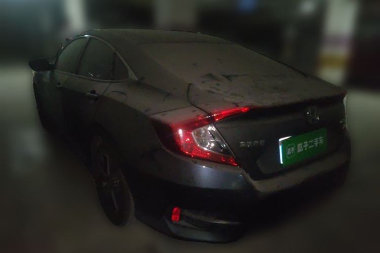 Used Honda Civic 2019 220TURBO CVT Dynamic Edition China VI Rear Left 45 Deg