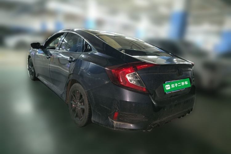 Used Honda Civic 2019 220TURBO CVT Dynamic Edition China V Rear Left 45 Deg