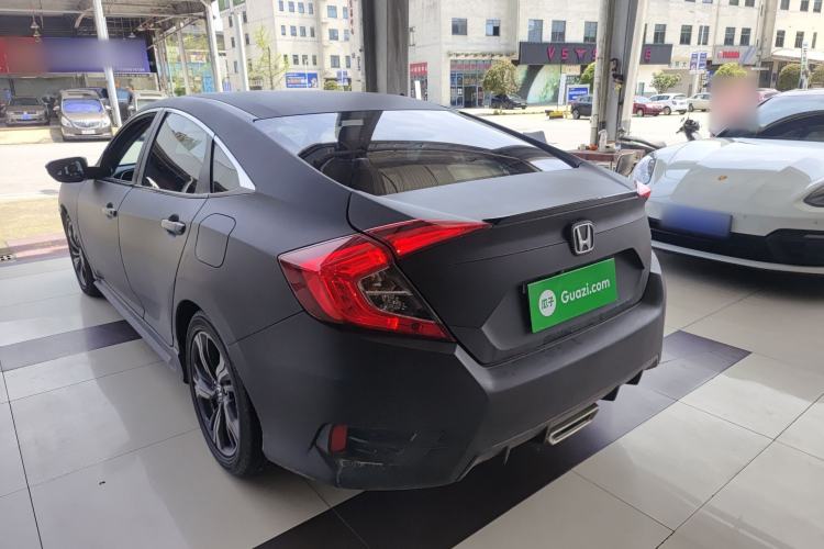 Used Honda Civic 2019 220TURBO CVT Dynamic Edition China VI Emission Standard Rear Left 45 Deg
