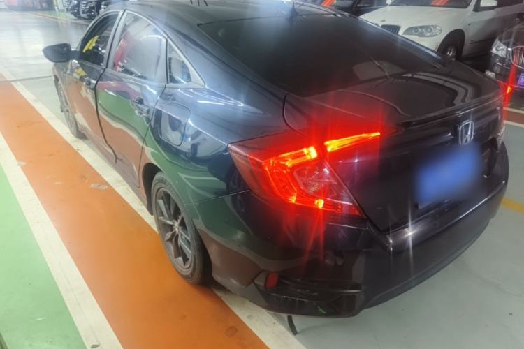 Used Honda Civic 2019 220TURBO CVT Dynamic Edition China VI Rear Left 45 Deg