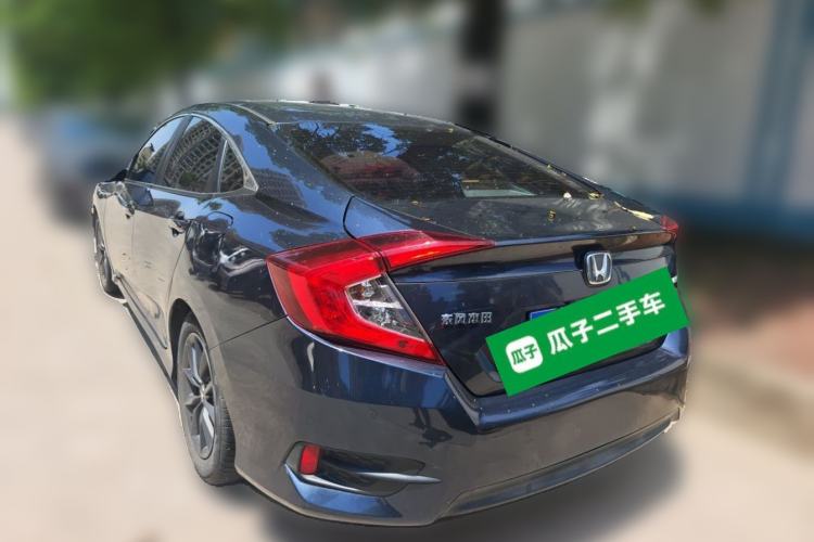 Used Honda Civic 2019 220TURBO CVT Dynamic Edition China VI Rear Left 45 Deg