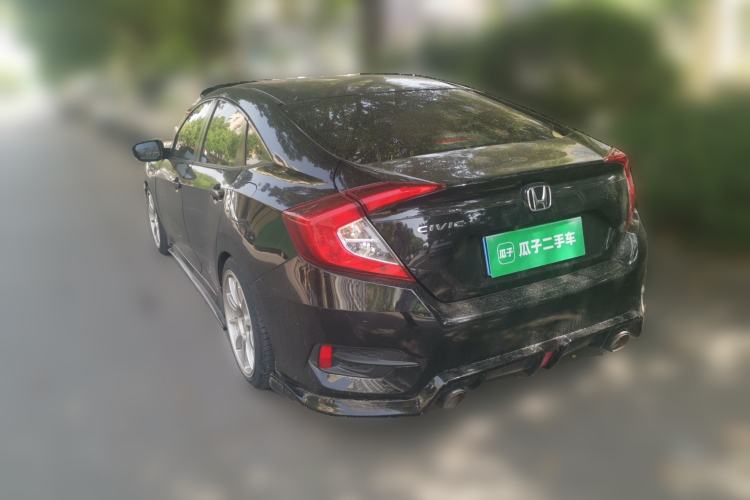 Used Honda Civic 2019 220TURBO CVT Dynamic Edition China VI Rear Left 45 Deg