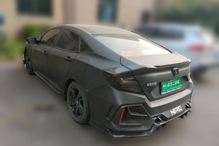 Used Honda Civic 2019 220TURBO CVT Dynamic Edition China V Emission Standard Rear Left 45 Deg