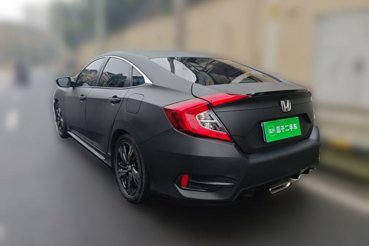 Used Honda Civic 2019 220TURBO CVT Dynamic Edition China VI Emission Standard Rear Left 45 Deg