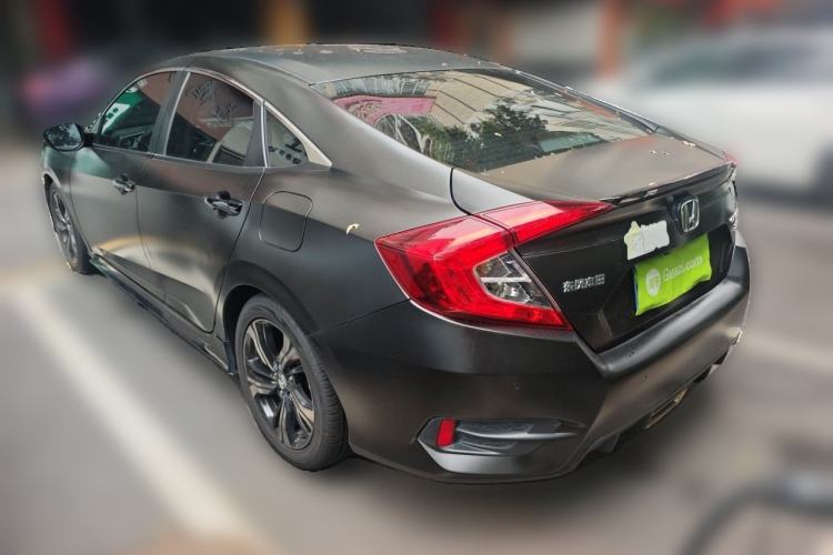 Used Honda Civic 2019 220TURBO CVT Dynamic Edition China VI Emission Standard Rear Left 45 Deg