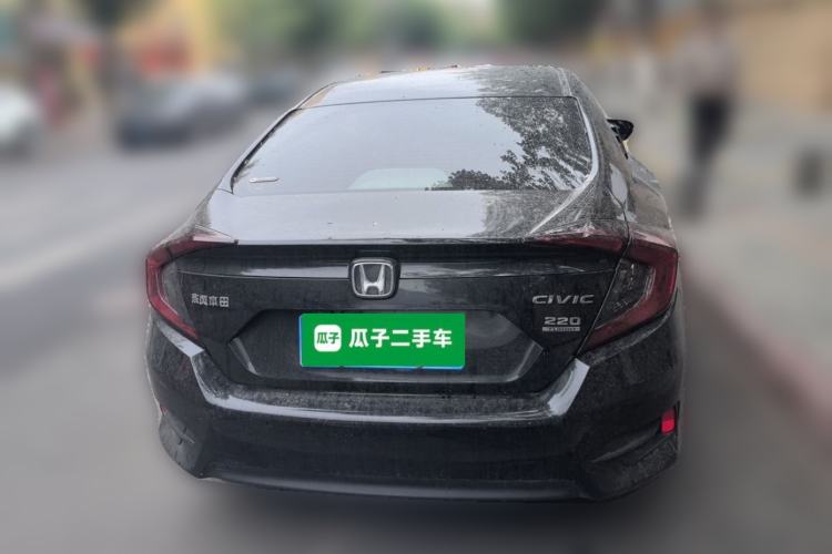 Used Honda Civic 2019 220TURBO CVT Power Edition China VI Emission Standard Rear
