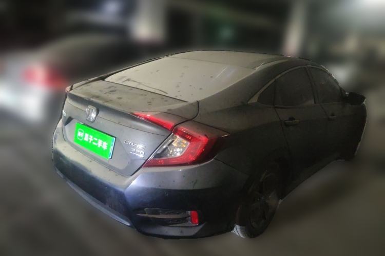 Used Honda Civic 2019 220TURBO CVT Dynamic Edition China VI Rear Right 45 Deg
