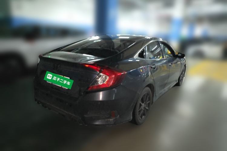 Used Honda Civic 2019 220TURBO CVT Dynamic Edition China V Rear Right 45 Deg