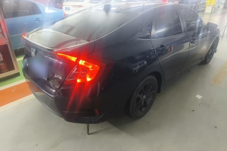 Used Honda Civic 2019 220TURBO CVT Dynamic Edition China VI Rear Right 45 Deg