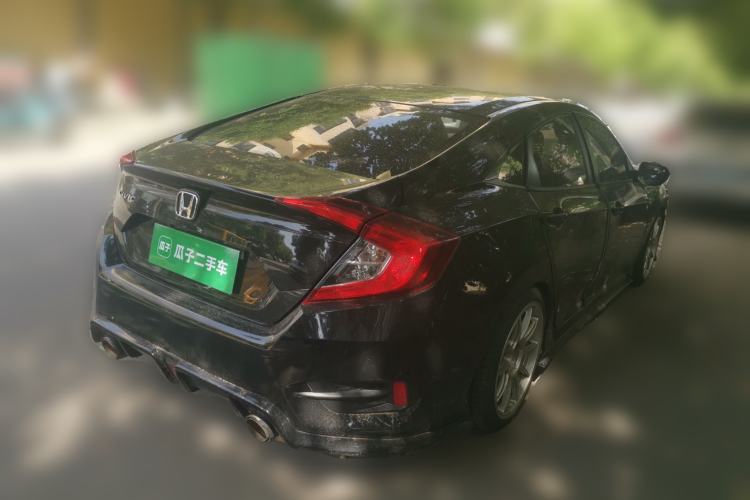 Used Honda Civic 2019 220TURBO CVT Dynamic Edition China VI Rear Right 45 Deg