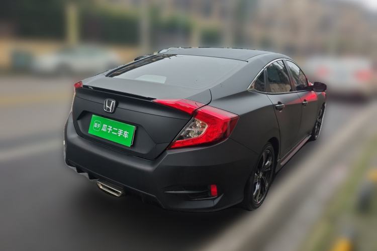 Used Honda Civic 2019 220TURBO CVT Dynamic Edition China VI Emission Standard Rear Right 45 Deg