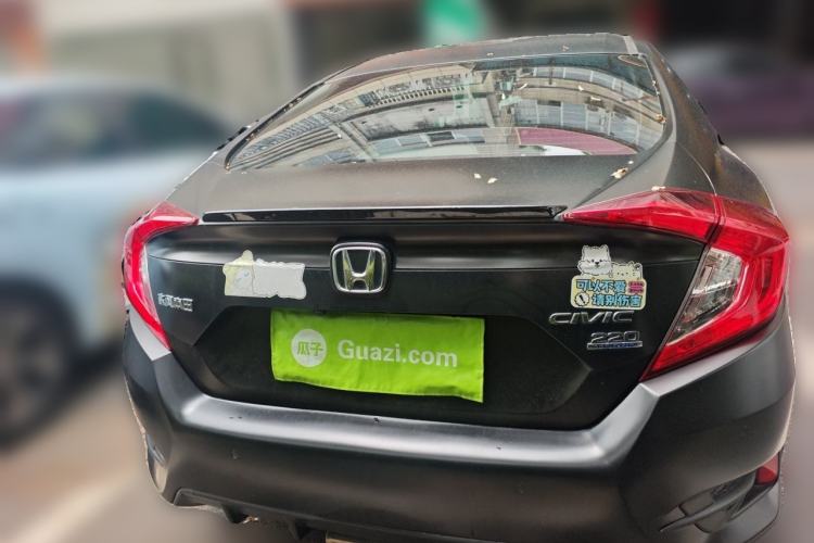 Used Honda Civic 2019 220TURBO CVT Dynamic Edition China VI Emission Standard Rear