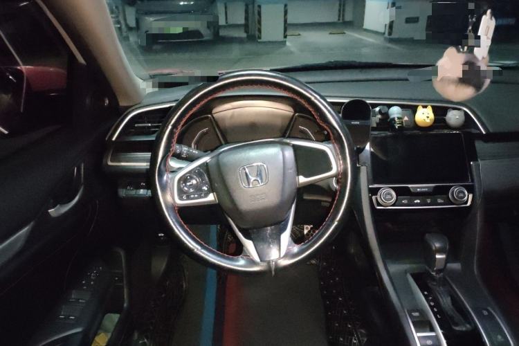 Used Honda Civic 2019 220TURBO CVT Dynamic Edition China V Emission Standard Steering Wheel
