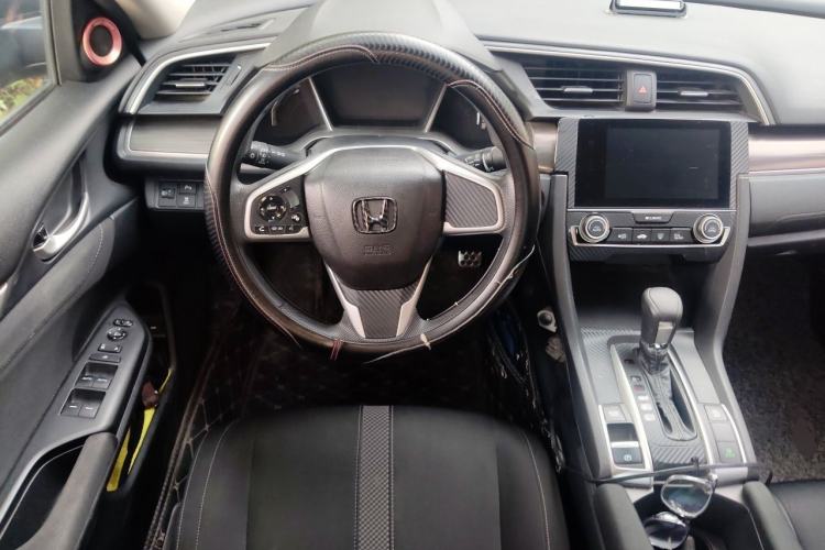 Used Honda Civic 2019 220TURBO CVT Dynamic Edition China V Emission Standard Steering Wheel