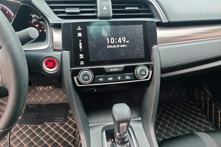 Used Honda Civic 2019 220TURBO CVT Dynamic Edition China VI Emission Standard Audio And AC Panel