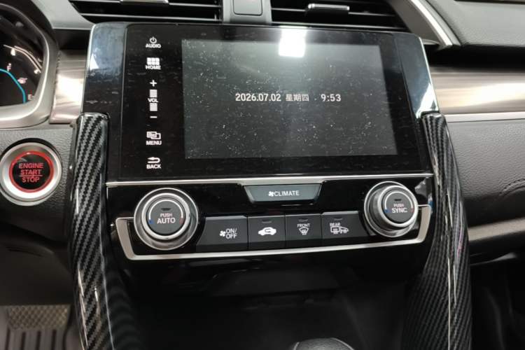 Used Honda Civic 2019 220TURBO CVT Dynamic Edition China VI Audio And AC Panel