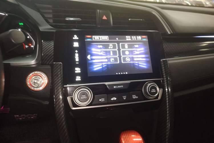 Used Honda Civic 2019 220TURBO CVT Dynamic Edition China VI Emission Standard Audio And AC Panel