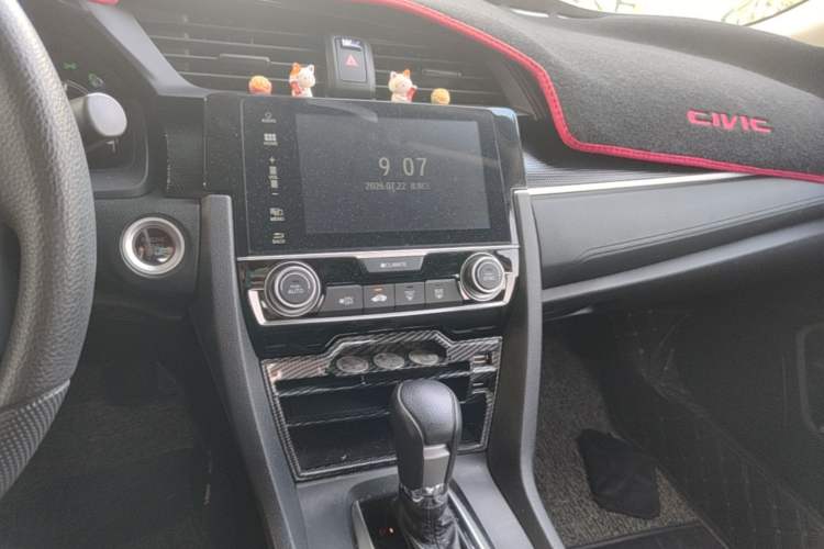 Used Honda Civic 2019 180TURBO CVT Shangdong Edition China VI Audio And AC Panel