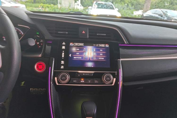 Used Honda Civic 2019 220TURBO CVT Dynamic Edition China VI Emission Standard Audio And AC Panel