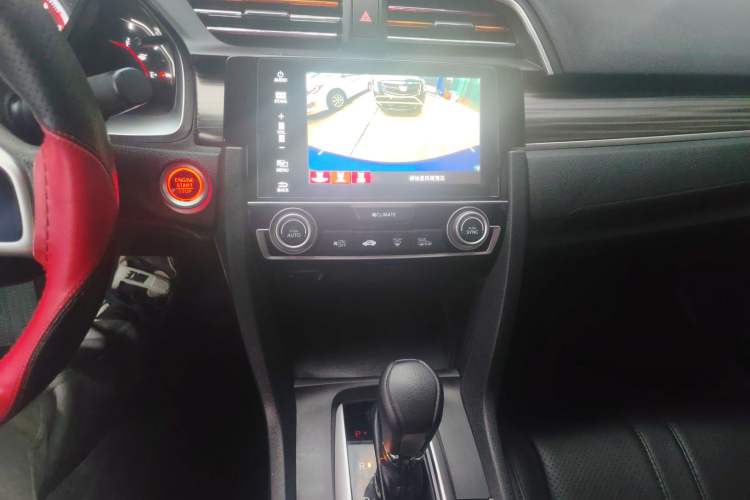 Used Honda Civic 2019 220TURBO CVT Dynamic Edition China V Emission Standard Audio And AC Panel