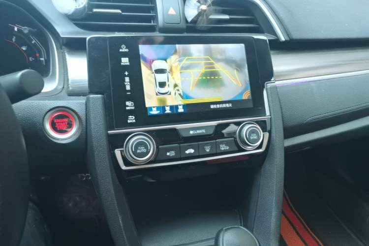 Used Honda Civic 2019 220TURBO CVT Dynamic Edition China VI Emission Standard Audio And AC Panel