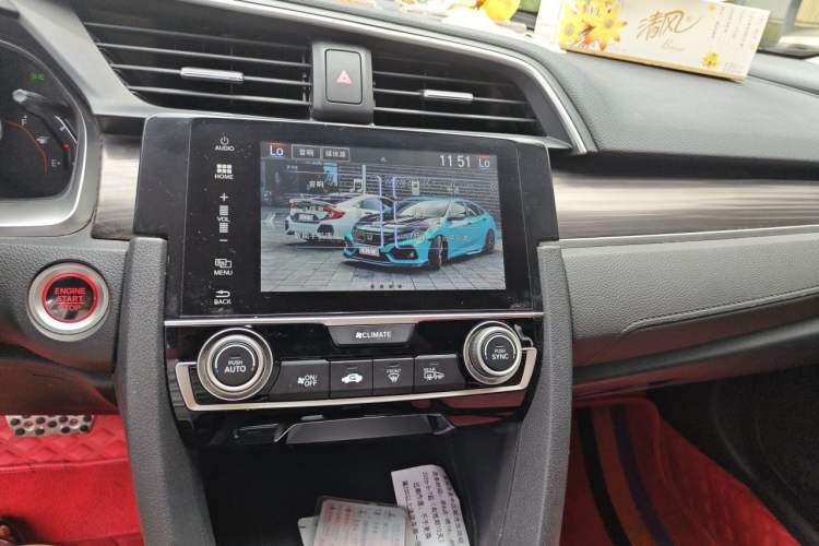 Used Honda Civic 2019 220TURBO CVT Dynamic Edition China VI Emission Standard Audio And AC Panel