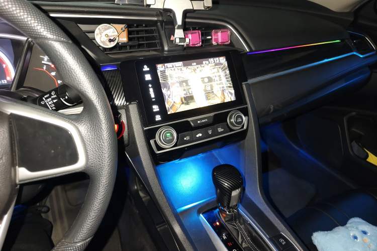 Used Honda Civic 2019 220TURBO CVT Dynamic Edition China V Emission Standard Audio And AC Panel