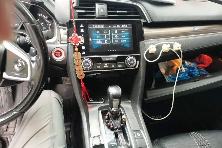 Used Honda Civic 2019 220TURBO CVT Power Edition China VI Emission Standard Audio And AC Panel