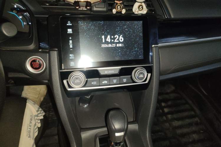 Used Honda Civic 2019 180TURBO CVT Shangdong Edition China V Audio And AC Panel