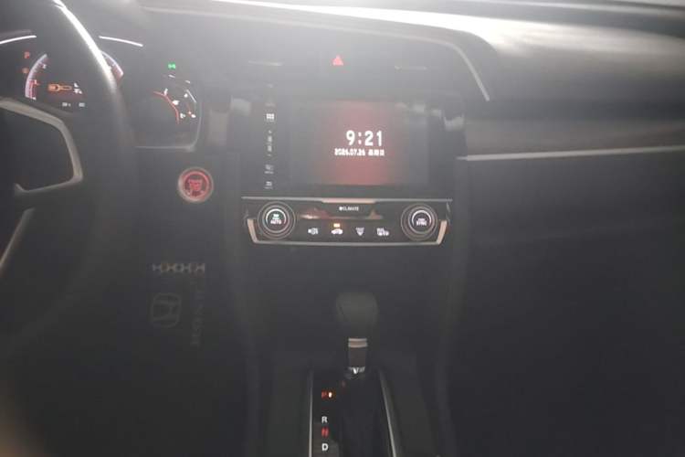 Used Honda Civic 2019 220TURBO CVT Dynamic Edition China VI Emission Standard Audio And AC Panel