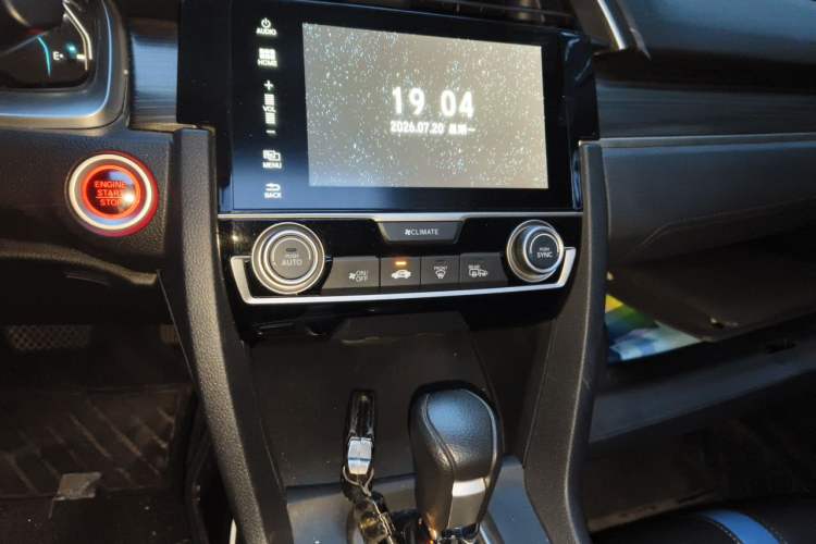 Used Honda Civic 2019 220TURBO CVT Dynamic Edition China V Audio And AC Panel