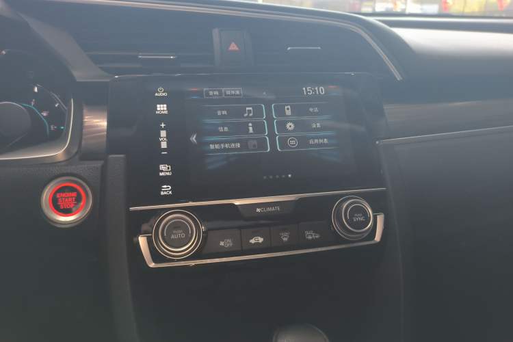 Used Honda Civic 2019 220TURBO CVT Dynamic Edition China VI Audio And AC Panel