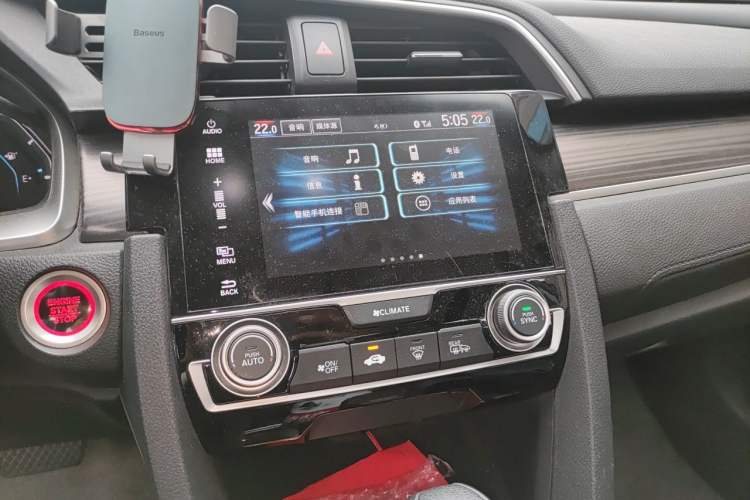 Used Honda Civic 2019 220TURBO CVT Dynamic Edition China VI Audio And AC Panel